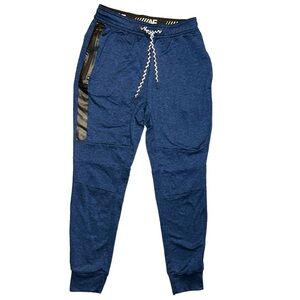 American Eagle Joggers / Dark Blue & black / zippered pockets / men’s small EUC
